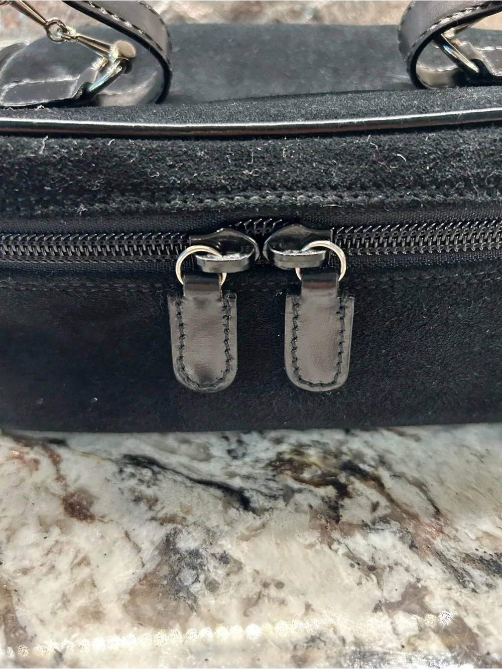 Gucci RARE Tom Ford Era Suede Horsebit Men's Toiletry Travel Case